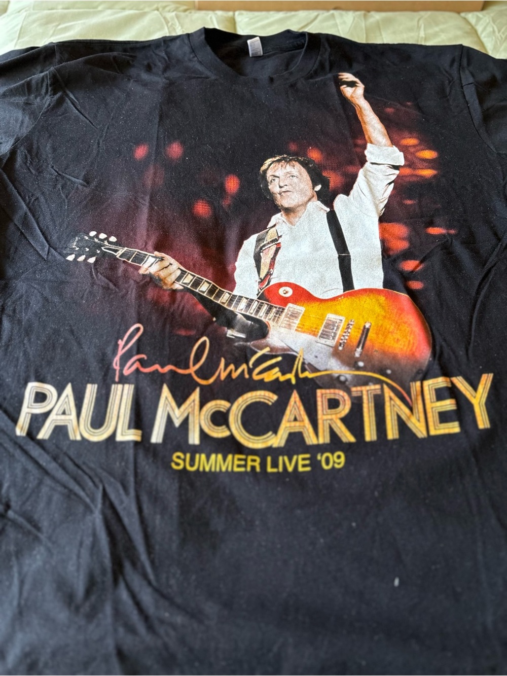 2XL Paul McCartney 'Summer Live '09' Graphic T-Shirt Men’s or Women’s